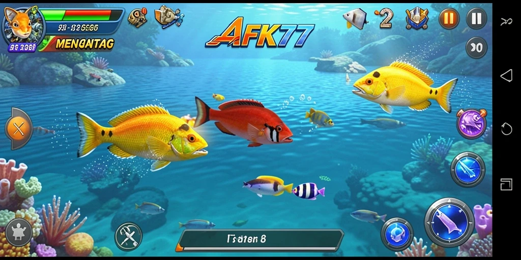 Gameplay seru dan grafis menarik dari AFK77.