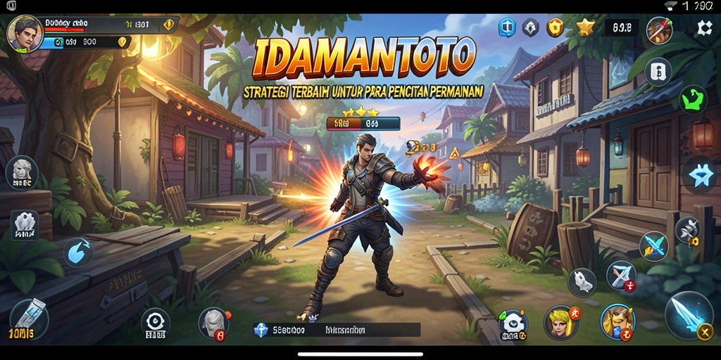 Screenshot gameplay <strong>IDAMANTOTO</strong> menampilkan aksi strategi yang mendebarkan.