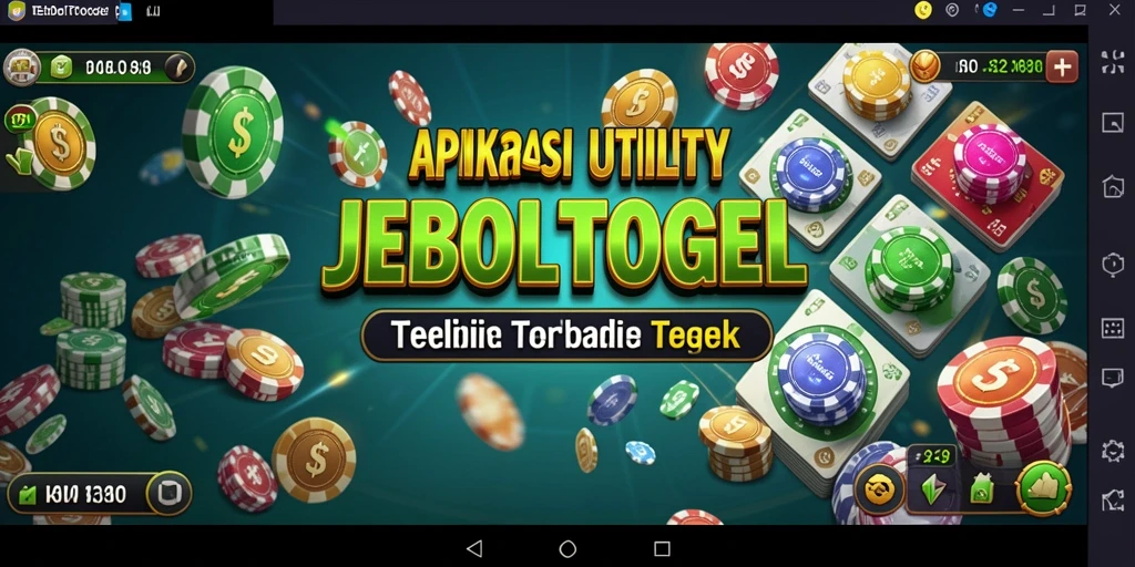 Tampilan aplikasi JEBOLTOGEL dengan fitur prediksi angka togel.