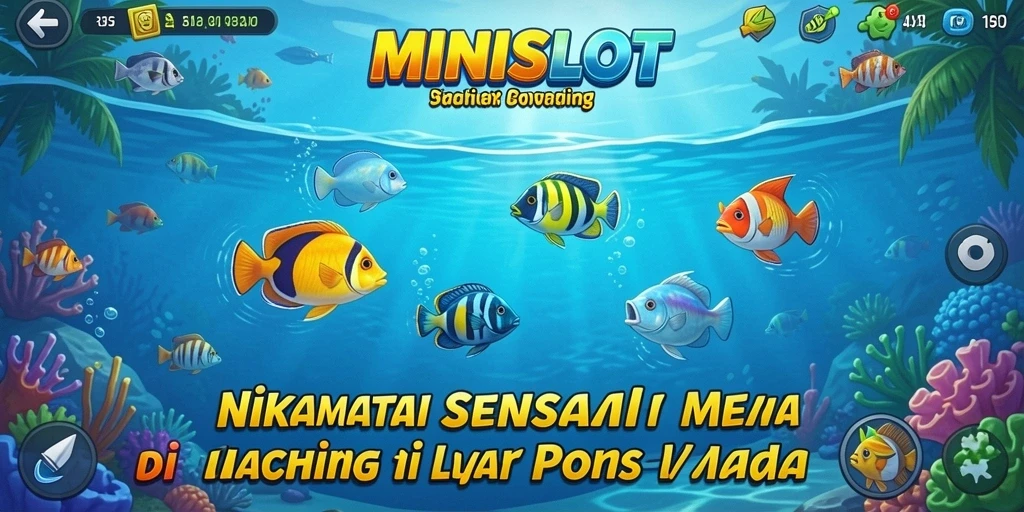 Tangkapan ikan yang menakjubkan dalam gameplay MINISLOT.