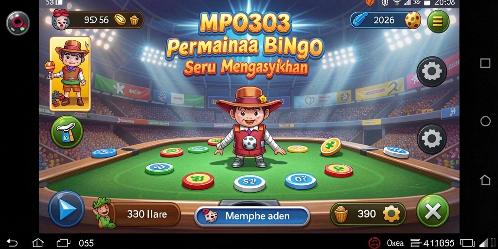 Tampilan gameplay MPO303 yang menarik saat bermain Bingo.