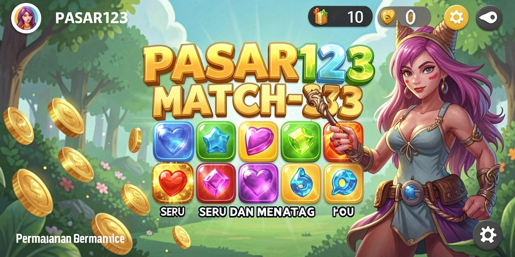 Tampilan gameplay PASAR123 yang seru dan memukau.