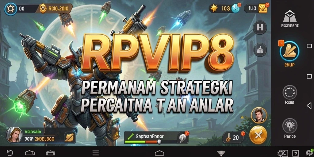 Tampilan utama gameplay RPVIP8 yang menantang dan strategis.