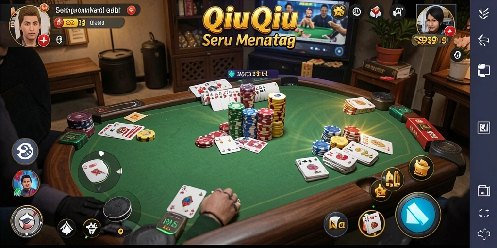 Screenshot dari gameplay seru QiuQiu S9S9.