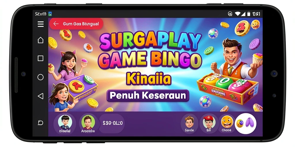 Screenshot gameplay yang menampilkan keseruan bermain Bingo.