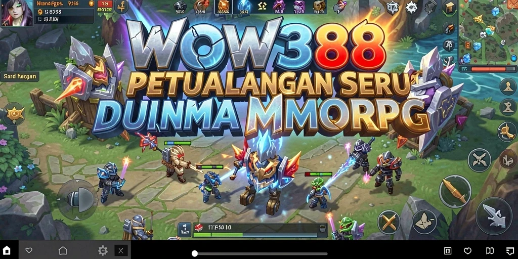 Gameplay seru dalam dunia fantasi MMORPG yang menakjubkan.